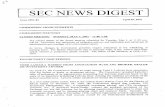 SEC News Digest, April 30, 2001 · SECNEWS DIGEST Issue 2001-83 April30 2001 COMMISSION ANNOUNCEMENTS COMMISSION MEETINGS CLOSED MEETING TUESDAY MAY 2001 1100 A.M The subject matter