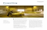 Propelling · Kanae Takebayashi Sales and Marketing Department, Nakashima Propeller Propelling, a newsletter from Okayama, Japan, spotlights the hidden allure of propellers and aims