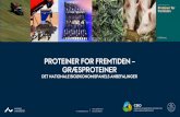 PROTEINER FOR FREMTIDEN GRÆSPROTEINER - orgprints.orgorgprints.org/35309/1/Proteiner for fremtiden_Uffe Jørgensen_17 sep 2018.pdf · 17. september 2018 seniorforsker aarhus uffe