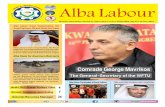 Alba Labouralbaunion.org/main/images/pdf/AlbaUnionNewsletter72En.pdf · Ali Abdulla Al Binali Editor: Nada Naji General Director: Abdulla Al Mearaj Alba Labours To communicate: Telephone: