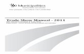 Trade Show Manual - 2011 - Trade Show  آ  2 | Sponsors and Exhibitors Trade Show Manual 2011