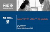 AmpFℓ Yfiler™ Kit Update - thermofisher.com · Formation of the N+3 product is reproducible and displays similar behavior to the N-3 stutter product Stutter products increased