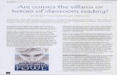 Number 5 comics the villains heroes of classroom · English 4--Number 5 comics the villains or heroes of classroom Ligm is g Senior- School Manager in Beijing, y comics mgy hgve been