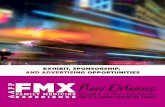 FMX Exhibit, Sponsorship, and Advertising Opportunities · The branding and custom designs of this sponsorship include: logo on floor clings, massage vouchers distributed at booth