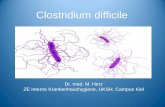 Clostridium difficile - hygieia-med.comhygieia-med.com/download/2018_hygieneforum/09_Herz_CDAD.pdf · Clostridium difficile • zählt zu den häufigsten identifizierten Erregern