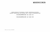 VIADRUS U 22 C VIADRUS U 22 D - calor.ro U 22 D - original.pdf · instructions for operation and instalation of the furnace viadrus u 22 c viadrus u 22 d date of revision 48/2007