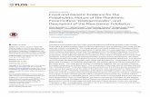 Fossil and Genetic Evidence for the Polyphyletic Nature of ...orca.cf.ac.uk/73615/1/journal.pone.0128108.pdf · RESEARCHARTICLE FossilandGeneticEvidenceforthe PolyphyleticNatureofthePlanktonic