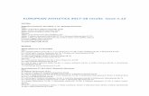 EUROPEAN ATHLETICS 2017-18 results issue n - runblogrun.com RESULTS 2017-18 N.12.pdf · Berlin (Germany), 28.4.2018 Men 150m u18 h1 (3.9) Louis Pardos 16.05 300m h1 Marc Koch 33.82