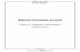 Edexcel Chemistry A-Level Topic 6: Organic Chemistry I · Topic 6A: Introduction to Organic Chemistry Hydrocarbons Organic chemistry mainly concerns the properties and reactions of
