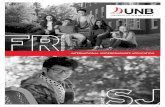 INTERNATIONAL UNDERGRADUATE APPLICATION - unb.ca · A complete official transcript of your final Grade 12 (or senior year equivalent) and any external test results are required to