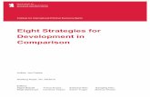 Eight Strategies for Development in ... - ipe-berlin.org · not addressed, either due to a missing consensus or lacking concern: import substitution or export promotion, poverty reduction