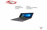 MARQUE: ASUS REFERENCE: E203NA-FD026T CODIC: 4342844 · Wake On Lid Open Advanced Boot Security Save & Exit Hot Keys Select Select Item Change Option Ez Mode/Adv»ced Mode ... used