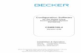 Configuration Software - becker-avionics.com · This document and other information from Becker Avionics GmbH provide product or system options for further investigation by users