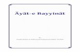 Āyāt-e Bayyināt · was emotionally captivated by the bombastic speeches of the Shīʿī lecturers and affected by their philosophical scrutiny and logical proofs regarding the
