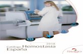 2018 Catálogo Hemostasia España - sanilabo.com · Sus nuevas funciones de software aportan seguridad, trazabilidad y experiencia para todos los laboratorios: gestión de derechos