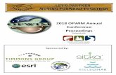 2018 Annual Conference Schedule - ofwim.org · 2018 OFWIM Annual Conference “Let’s Partner- Moving Forward Together” Partnered With Welcome to the 2018 Organization of Fish