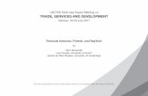UNCTAD Multi-year Expert Meeting on TRADE, SERVICES AND ... · UNCTAD Multi-year Expert Meeting on TRADE, SERVICES AND DEVELOPMENT Geneva, 18-20 July 2017 Financial Inclusion, Fintech,