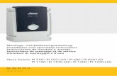 Steca Solarix PI 550 / PI 550-L60 / PI 600 / PI 600-L60 PI ... Montage- und Bedienungsanleitung Installation