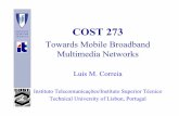 Towards Mobile Broadband Multimedia Networksgrow.tecnico.ulisboa.pt/~grow.daemon/cost273/project_documents/TCTIST...Objective • The main objective is to increase the knowledge on