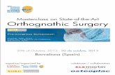 Masterclass on State-of-the-Art Orthognathic Surgerybarcelocongresos.com.es/sorg/img/Precongreso-SORG.pdf20th of October, 2013 · 20 de octubre, 2013 organiza/organized by colaboran