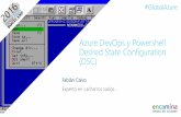 Azure DevOps y Powershell Desired State Configuration (DSC) · Muchos servidores a configurar con diferentes roles Configurar servidores de forma rápida para escalar Servidores con
