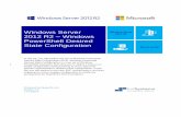 Windows Server 2012 R2 Windows PowerShell Desired State ... · PowerShell extensions that allow you to define a statement-based configuration without having to worry about the specific