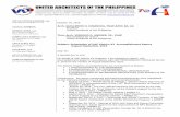 UNITED ARCHITECTS OF THE PHILIPPINES 2016.pdf · united architects of the philippines the integrated and accredited professional organization of architects # 53 scout rallos st.,