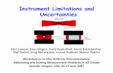 Instrument Limitations and Uncertainties - LIM-Homepagemeteo.physgeo.uni-leipzig.de/en/forschung/Topic10_Uncertainties_Limitations... · maintain the heated vessel at a constant temperature
