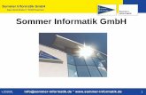 Sommer Informatik GmbH ·  2 WinSLT The software for calculating heat transfer coefficients, solar radiation and light transmittance