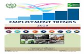 PAKISTAN EMPLOYMENT TRENDS - pbs.gov.pk Employment Trend Reprt... · Pakistan (previously, Federal) Bureau of Statistics (PBS) has been undertaking annual Labour Force Survey (LFS)