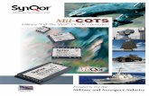 Mil-COTS - lusoelectronics.com · Mil-COTS Products for the Military and Aerospace Industry Military “Off-The-Shelf” dc-dc converters Advancing the Power Curve® Made in USA