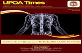 UPOA Newsletter Latest fileDr Mishra had more than thirty publications and has contributed to many books including Campbell’s Operative Orthopaedics. He delivered prestigious Prof