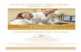 PARTICIPATING PROVIDERS DIRECTORY - NuHealth · PARTICIPATING PROVIDERS DIRECTORY COMPREHENSIVE PLANS The Providers listed in this brochure are under contract with administered by