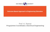 Outcome-Based Approach to Engineering Educationfcee.utm.my/wp-content/uploads/2016/02/Outcome-Based_Approach_to...Outcome-Based Approach to Engineering Education Prof. K. Ramar Programme