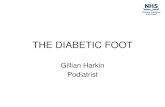THE DIABETIC FOOT - nhsggc.org.uk · Active Foot Disease Definition: Presence of active ulceration, spreading infection, critical ischaemia, gangrene or unexplained hot, red, swollen