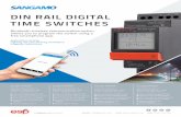 DIN RAIL DIGITAL TIME SWITCHES - luckinslive.com · email: info@espuk.com visit: call: 01527 515150 DIN RAIL DIGITAL TIME SWITCHES Bluetooth wireless communication option allows you