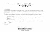 Trumpet in Bb BandFolio - tphsband.comtphsband.com/trumpet.pdf · To the student: Congratulations on your decision to join the band. I am sure that you will find it a rewarding and