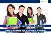 IC3: Internet & Computing Core Certification - isjmm.ro IC3 profesori 2014.pdf · Ghidul Profesorului Modulul 2 Procesare de text Acest domeniu include cunoștințele și competențele