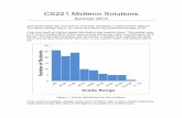 CS221 Midterm Solutions - Stanford Universitycpiech/cs221/handouts/docs/MidtermSolution.pdf · CS221 Midterm Solutions Summer 2013 Overall the class did very well on what was decidedly