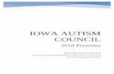 IOWA AUTISM COUNCIL · statewide ASD professional development initiative utilizing the Autism Navigator® for Early Intervention Providers online professional development courses.