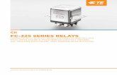 CII FC-325 SERIES RELAYS - Farnell element14 · cii fc-325 series relays hermetically sealed, non-latching 25-amp relays featuring double make/break contact design, all welded enclosure,
