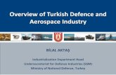 Overview of Turkish Defence and Aerospace Industryseattle.bciaerospace.com/images/2016/workshops/ssm-turkey.pdf · TURKISH DEFENCE AND AEROSPACE INDUSTRY STRUCTURE MILITARY FACTORIES