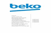 Вытяжка кухонная Руководство по CFB5433download.beko.com/Download.UsageManualsBeko/MR/en_US_20160128151441… · User manual Вытяжка кухонная