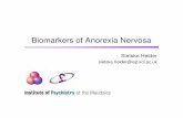 Biomarkers of Anorexia Nervosa - intact-rtn.eu · Anorexia Nervosa Refusal /failure to maintain a normal body weight Highest mortality among psychiatric disorders Heritability estimates