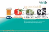 PEKASOL FG - prokuehlsole.de · The inhibitors safely protect all materials typically used in plant engineering from sludge and corrosion. The various ready to use diluted versions
