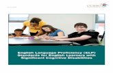 English Language Proficiency (ELP) Standards for English ... ELP Standards for ELs with... · 3 English Language Proficiency (ELP) Standards for English Learners with Significant