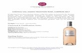 Val Joanis Tradition Rose 2017 - champagnesandchateaux.co.ukchampagnesandchateaux.co.uk/wp-content/uploads/2018/03/Val-Joanis... · Champagnes and Châteaux, 11 Calico House, Plantation
