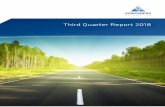 Third Quarter Report 2018 - kongsbergautomotive.com · KONGSBERG AUTOMOTIVE 3RD QUARTER REPORT 2018 Page 4 of 26 CEO Letter For the third quarter of 2018, we again experienced strong
