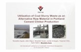 Utilization of Coal Slurry Waste as an Alternative Raw ...uest.ntua.gr/.../proceedings/presentations/17_00_ATHENS_2017_SUNUM-SON.pdf · Cement 6 Cement Manufacturing Process 1. Blasting: