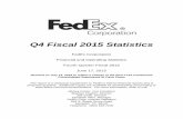 Q4 Fiscal 2015 Statisticss1.q4cdn.com/714383399/files/doc_downloads/statistical/FedEx-Q4-FY15... · FY13 and FY14 amounts have been recast to conform to the current year presentation